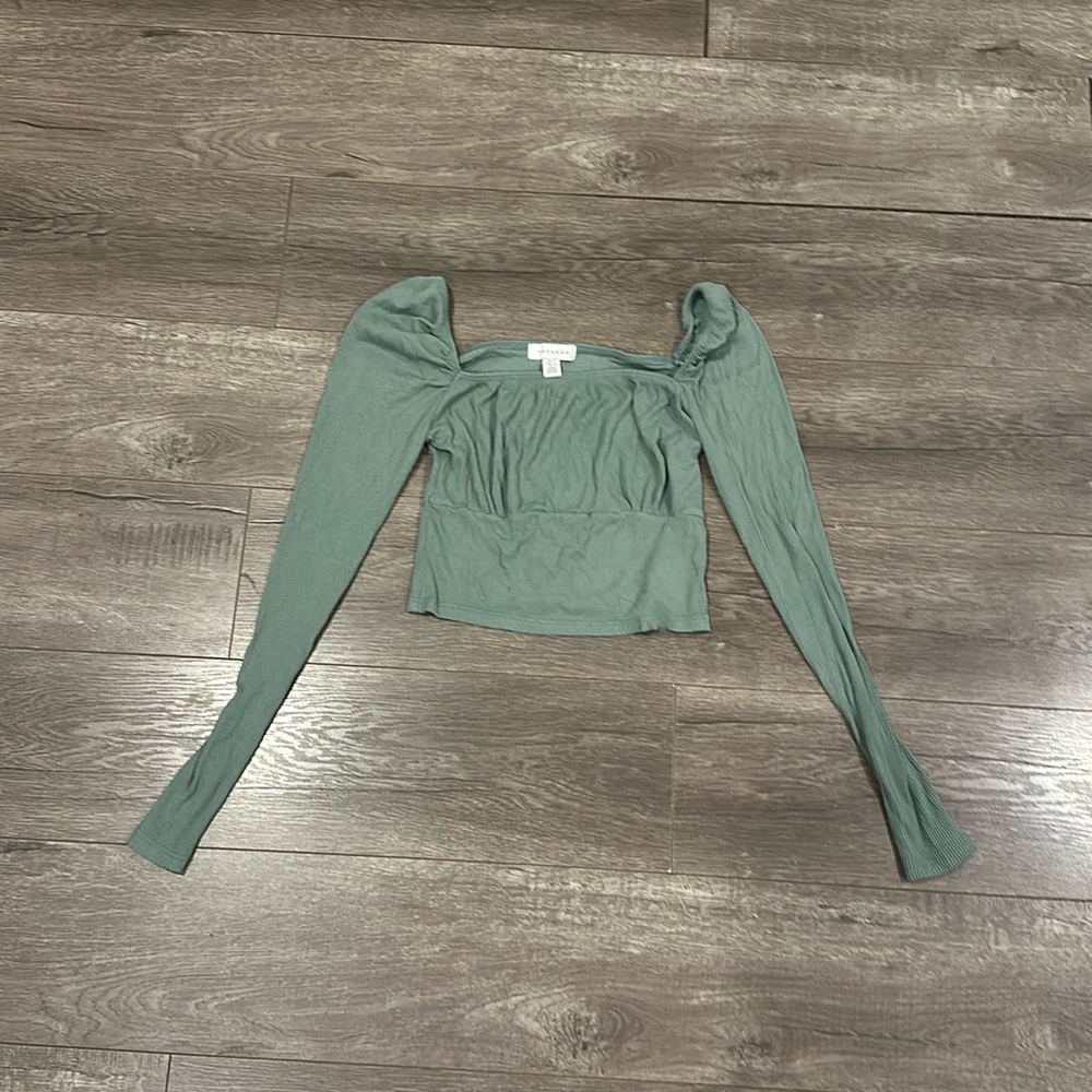 Topshop cropped top size 4